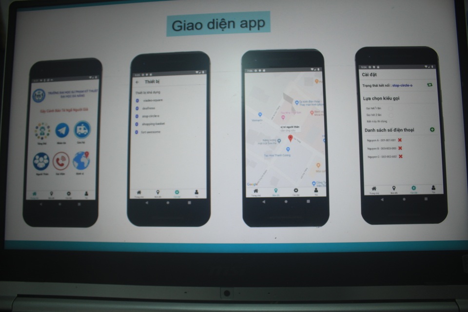 Nhóm sinh viên chế tạo gậy thông minh hỗ trợ người già - 2 Nhóm sinh viên chế tạo gậy thông minh hỗ trợ người già - 2