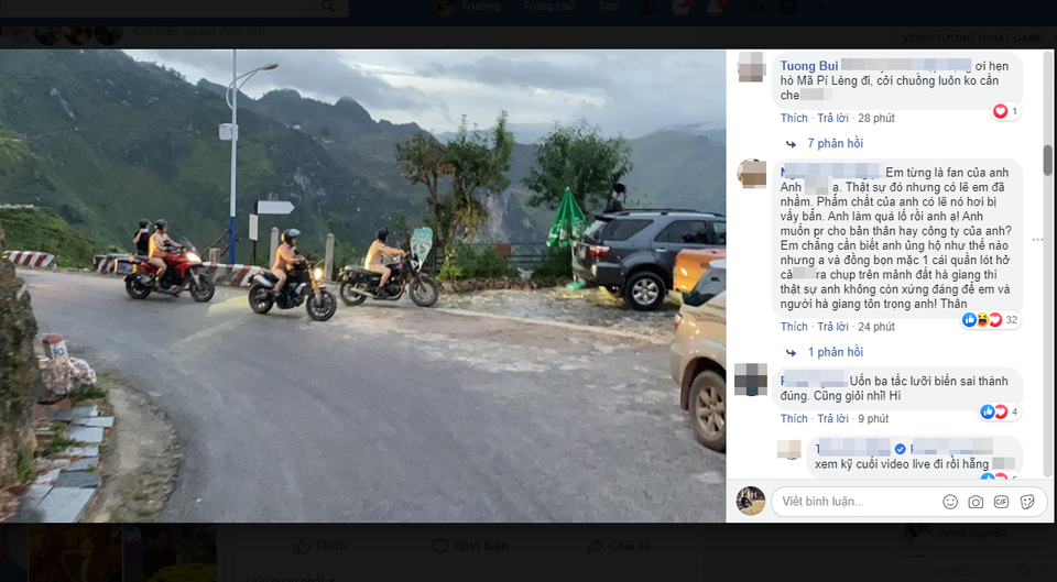 Facebook dậy sóng vì 4 người đàn ông khỏa thân tạo dáng tại Mã Pì Lèng Panorama - 2 Facebook dậy sóng vì 4 người đàn ông khỏa thân tạo dáng tại Mã Pì Lèng Panorama - 2