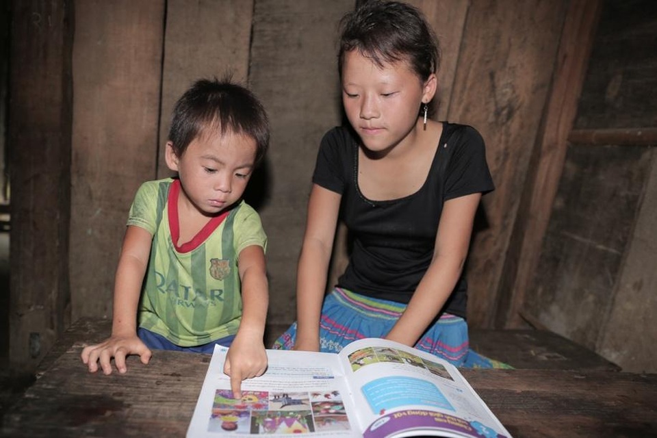 Lễ khai giảng “có cơm” của trẻ em nơi rẻo cao - 8 Lễ khai giảng “có cơm” của trẻ em nơi rẻo cao - 8
