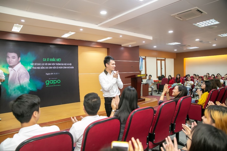 Gapo đồng hành cùng Khắc Việt trao học bổng cho sinh viên - 1 Gapo đồng hành cùng Khắc Việt trao học bổng cho sinh viên - 1
