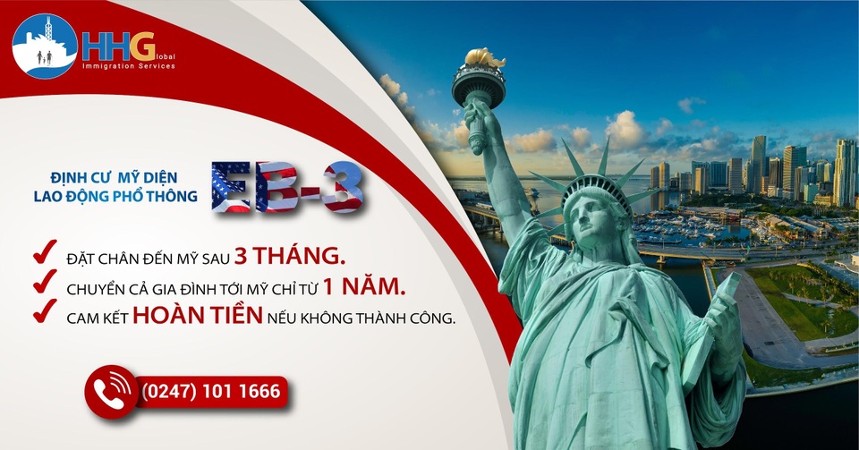 Chương trình định cư Mỹ EB3 – Con đường an cư tại Mỹ an toàn và nhanh chóng - 5 Chương trình định cư Mỹ EB3 – Con đường an cư tại Mỹ an toàn và nhanh chóng - 5