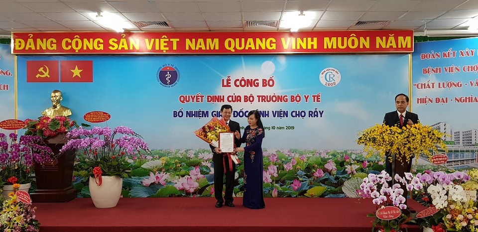 Bệnh viện Chợ Rẫy có giám đốc mới - 1 Bệnh viện Chợ Rẫy có giám đốc mới - 1