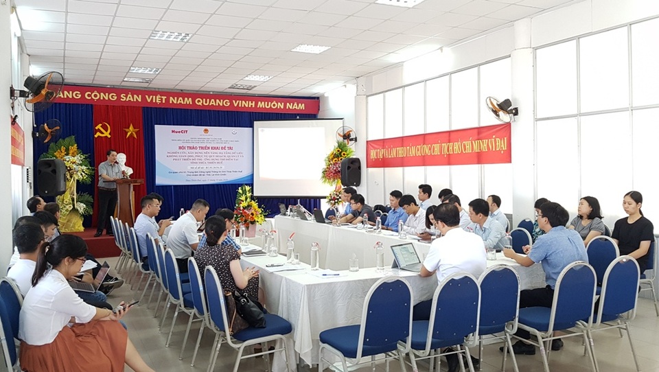 Thừa Thiên Huế xây dựng hạ tầng dữ liệu không gian nhằm phát triển đô thị thông minh - 1 Thừa Thiên Huế xây dựng hạ tầng dữ liệu không gian nhằm phát triển đô thị thông minh - 1