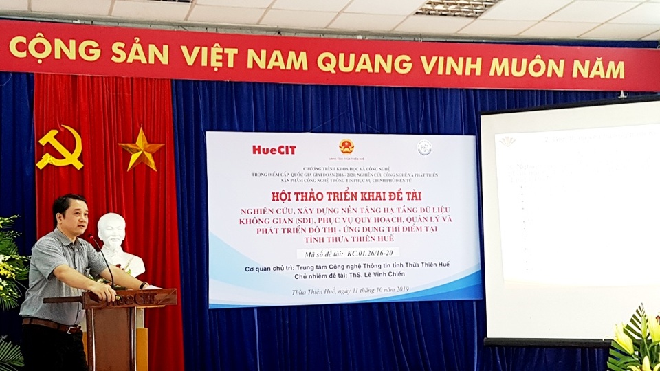 Thừa Thiên Huế xây dựng hạ tầng dữ liệu không gian nhằm phát triển đô thị thông minh - 3 Thừa Thiên Huế xây dựng hạ tầng dữ liệu không gian nhằm phát triển đô thị thông minh - 3