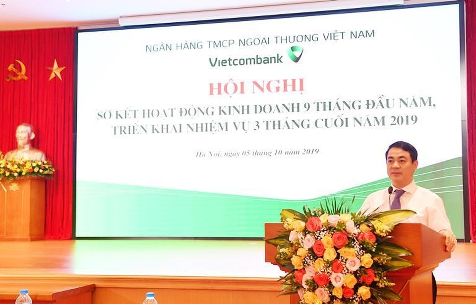 Vietcombank tổ chức Hội nghị sơ kết 9 tháng đầu năm và triển khai nhiệm vụ 3 tháng cuối năm 2019 - 1 Vietcombank tổ chức Hội nghị sơ kết 9 tháng đầu năm và triển khai nhiệm vụ 3 tháng cuối năm 2019 - 1