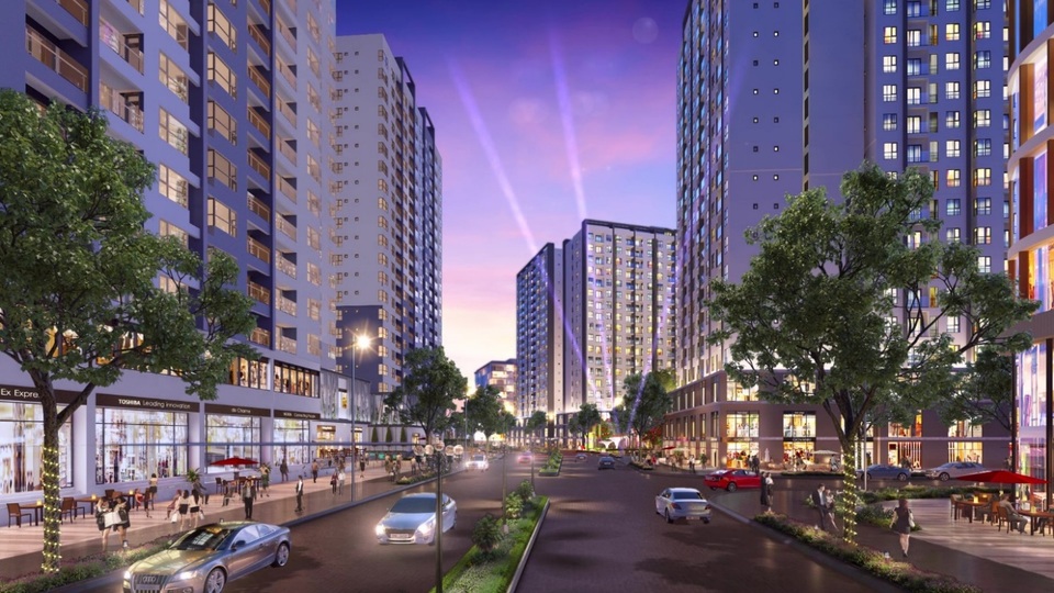 Không gian sống tại thành phố ánh sáng phía Tây Sài Gòn - 2 Không gian sống tại thành phố ánh sáng phía Tây Sài Gòn - 2