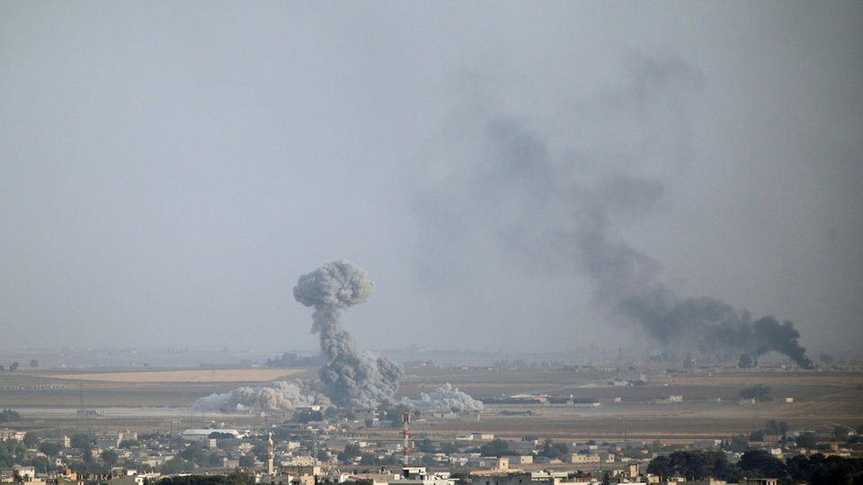 Thổ Nhĩ Kỳ nã hỏa lực xuống khu vực Mỹ đóng quân tại Syria - 1 Thổ Nhĩ Kỳ nã hỏa lực xuống khu vực Mỹ đóng quân tại Syria - 1