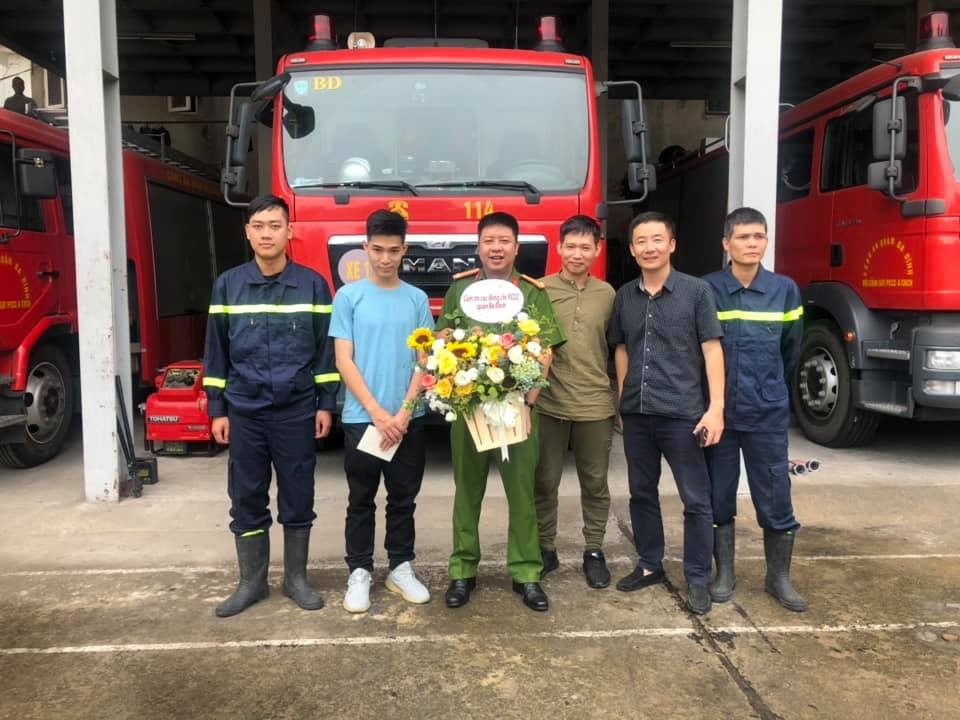 Được cứu sống trong đám cháy, chàng trai cõng chiến sỹ từng... cõng mình - 5 Được cứu sống trong đám cháy, chàng trai cõng chiến sỹ từng... cõng mình - 5