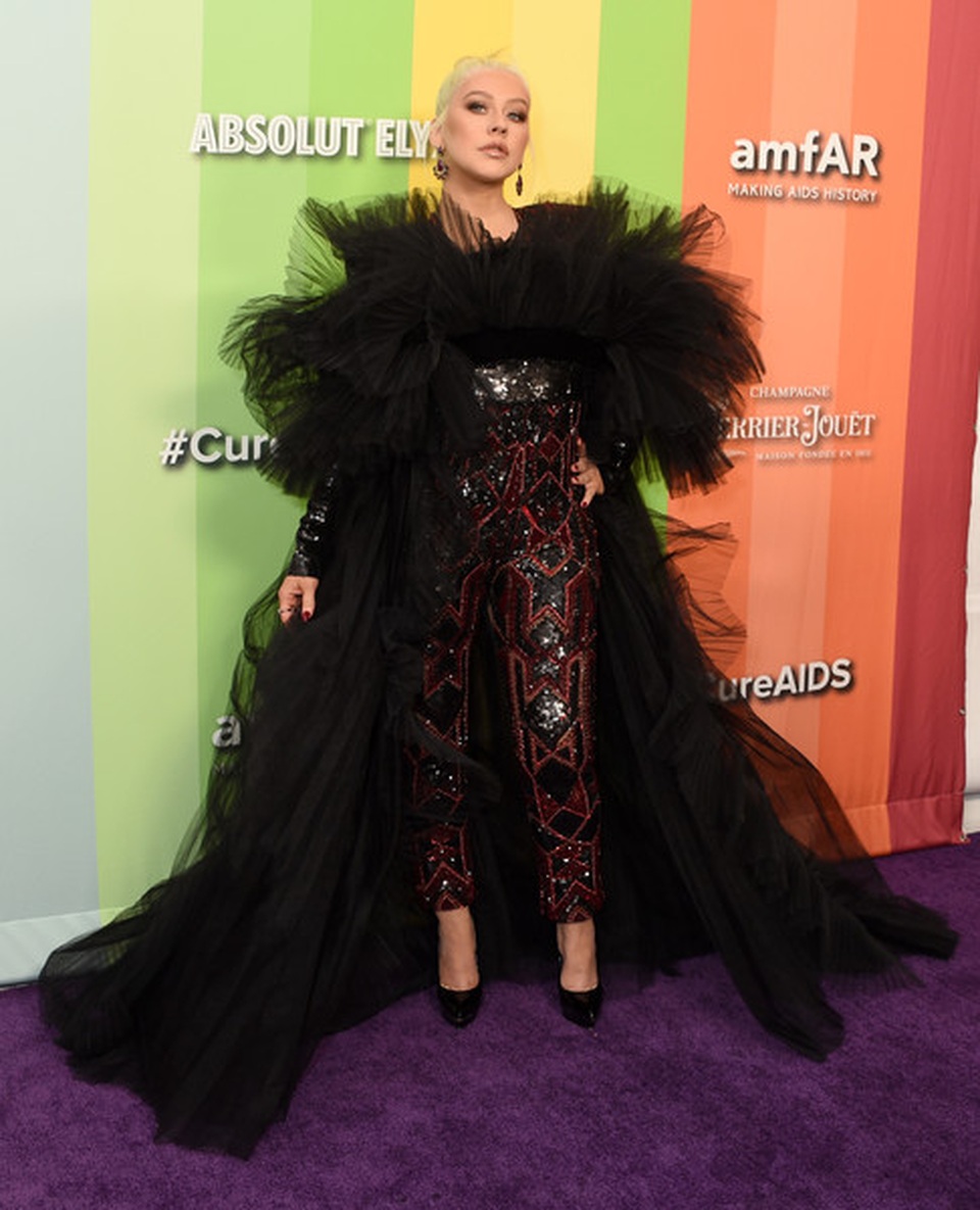 Christina Aguilera lại tăng cân - 6