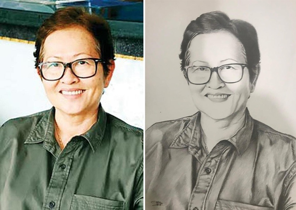 Kinh ngạc chân dung nghệ sĩ được vẽ... bằng chân của chàng trai 8X - 11