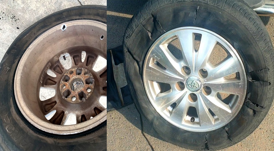 Cảnh sát hình sự bắn thủng lốp ô tô, trấn áp nhóm côn đồ manh động - 2 Cảnh sát hình sự bắn thủng lốp ô tô, trấn áp nhóm côn đồ manh động - 2
