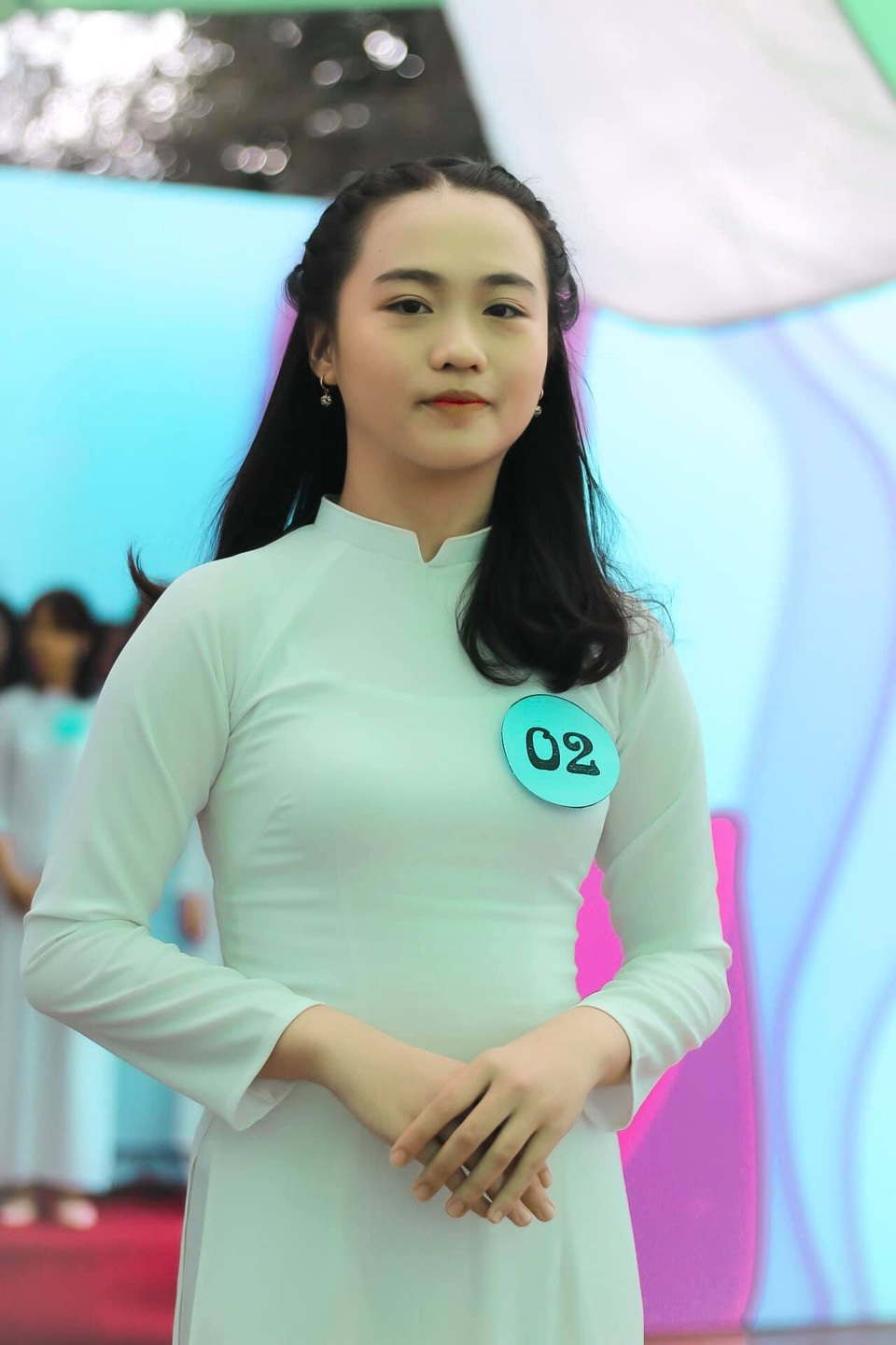 Nữ sinh Sài thành tươi xinh trong cuộc thi Duyên dáng áo dài - 8 Nữ sinh Sài thành tươi xinh trong cuộc thi Duyên dáng áo dài - 8