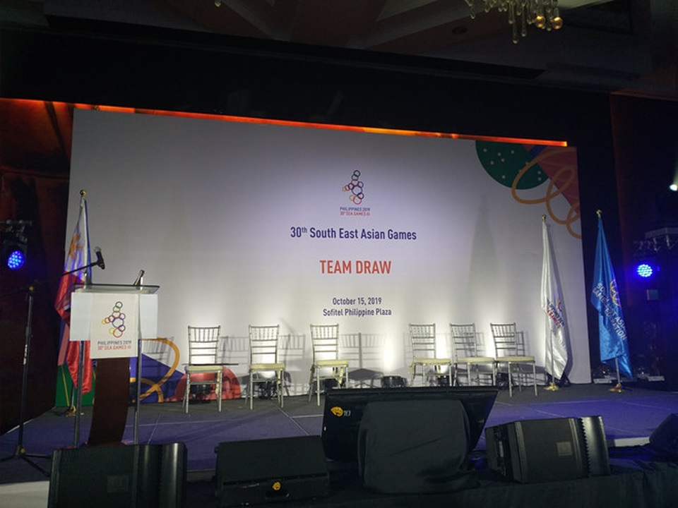 U22 Việt Nam cùng bảng với Thái Lan ở SEA Games 30 - 1 U22 Việt Nam cùng bảng với Thái Lan ở SEA Games 30 - 1