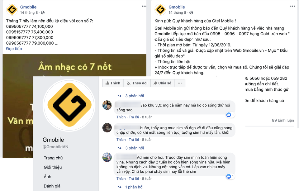 Mạng Gmobile bỏ rơi người dùng, mất sóng liên tục - 2 Mạng Gmobile bỏ rơi người dùng, mất sóng liên tục - 2