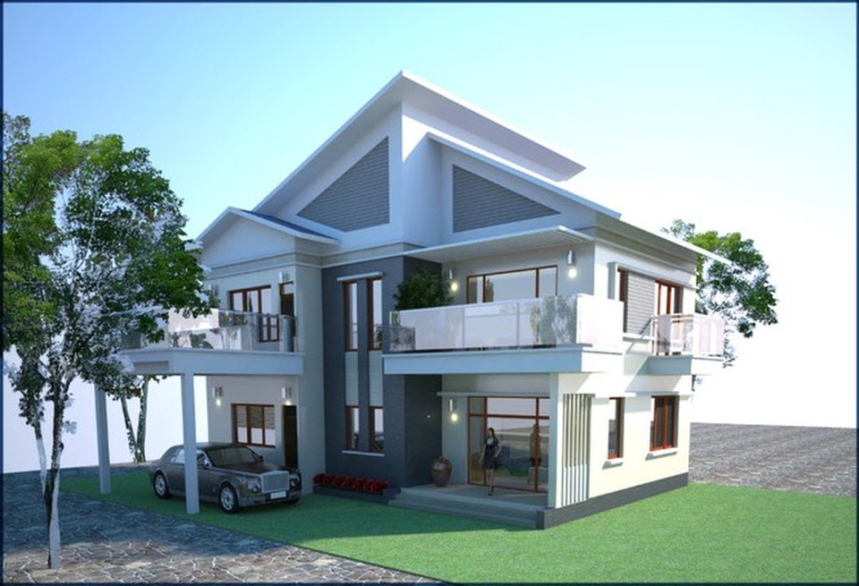 Mẫu nhà 2 tầng ba phòng ngủ chi phí thấp đẹp cuốn hút - 4 Mẫu nhà 2 tầng ba phòng ngủ chi phí thấp đẹp cuốn hút - 4
