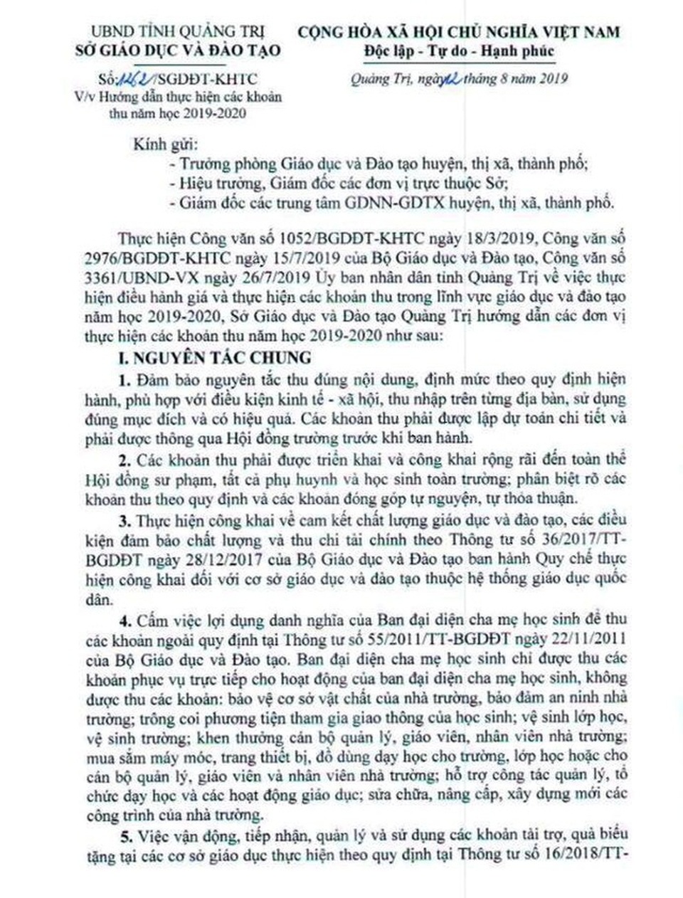 Quảng Trị kiên quyết xử lý những cơ sở giáo dục sai phạm - 3 Quảng Trị kiên quyết xử lý những cơ sở giáo dục sai phạm - 3