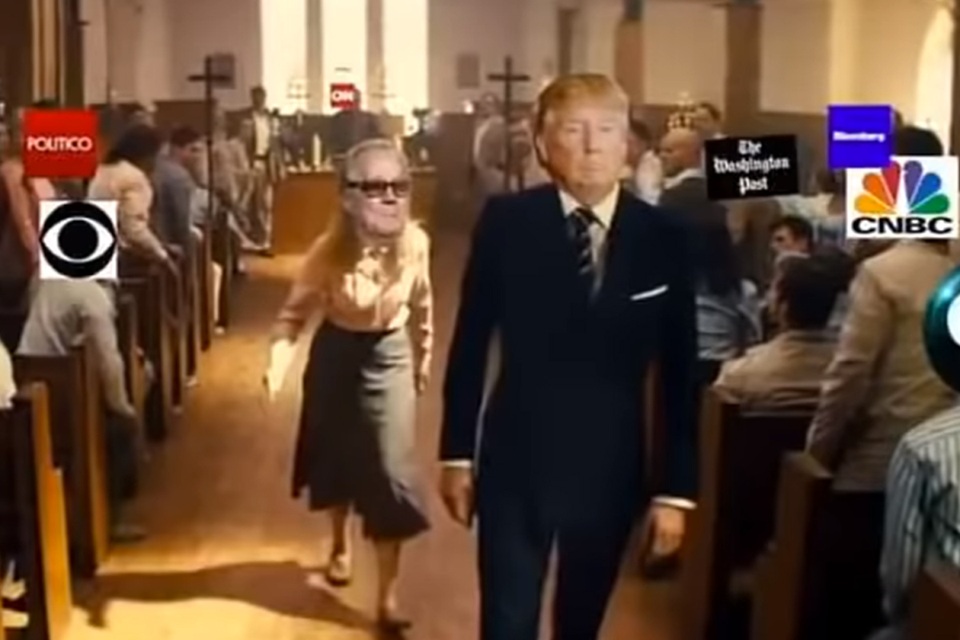 Ông Trump gặp rắc rối vì video giả - 1 Ông Trump gặp rắc rối vì video giả - 1