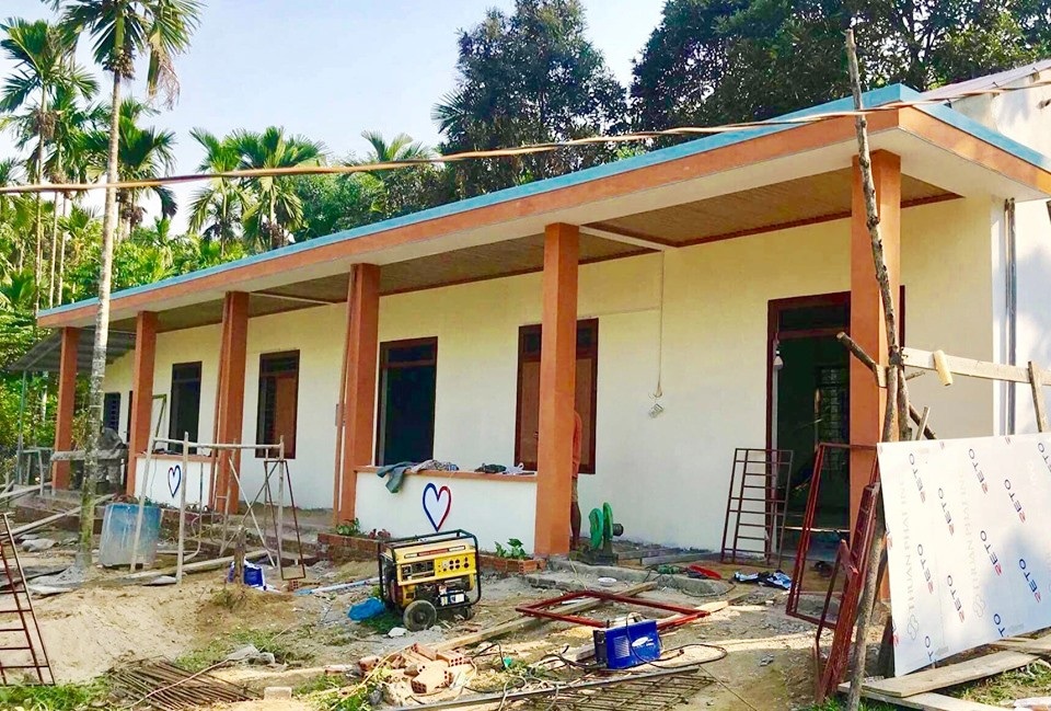 Chung tay xóa điểm trường tạm ở miền núi Quảng Nam