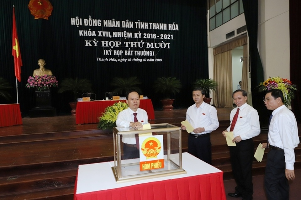 Thanh Hóa họp bất thường bầu Phó Chủ tịch UBND tỉnh - 2 Thanh Hóa họp bất thường bầu Phó Chủ tịch UBND tỉnh - 2