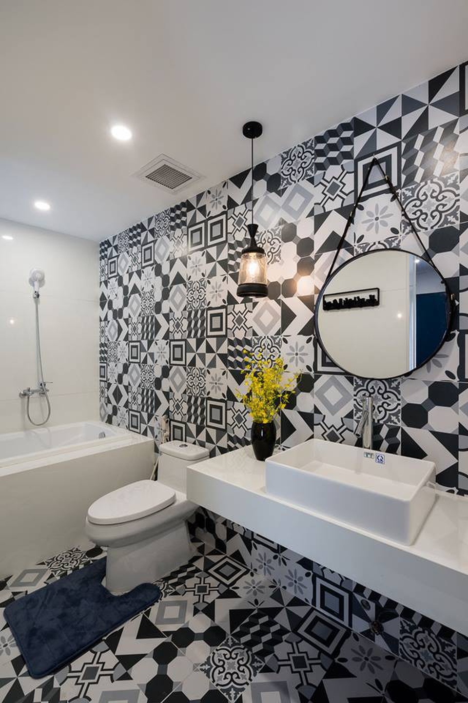 Kiểu biệt thự 3 tầng mới lạ có vẻ đẹp thôi miên - 7 Kiểu biệt thự 3 tầng mới lạ có vẻ đẹp thôi miên - 7