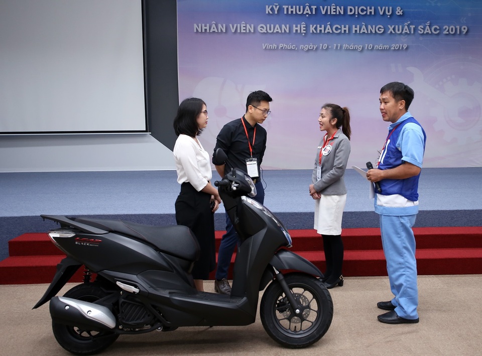 Honda nâng cao chất lượng nhân viên dịch vụ tại Việt Nam - 3 Honda nâng cao chất lượng nhân viên dịch vụ tại Việt Nam - 3