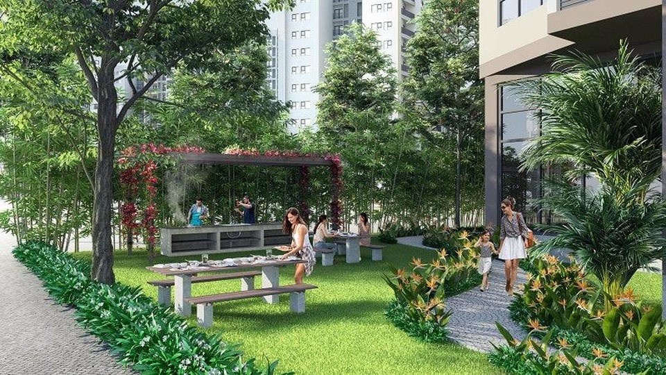 Chuỗi tiện ích “ngay ngưỡng cửa” tại Le Grand Jardin - 1