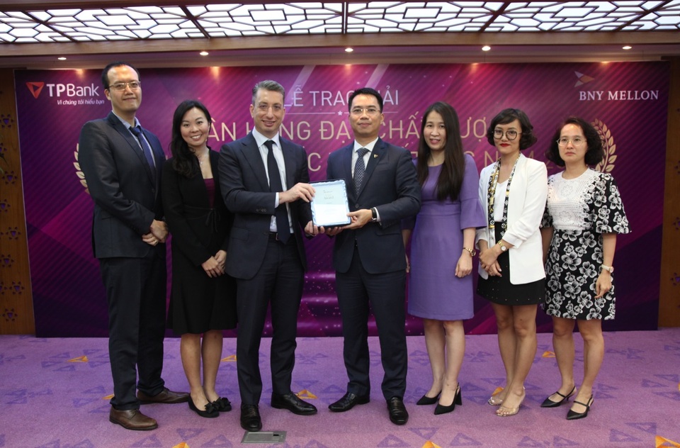 TPBank nhận giải thưởng Chất lượng thanh toán quốc tế xuất sắc - 1 TPBank nhận giải thưởng Chất lượng thanh toán quốc tế xuất sắc - 1