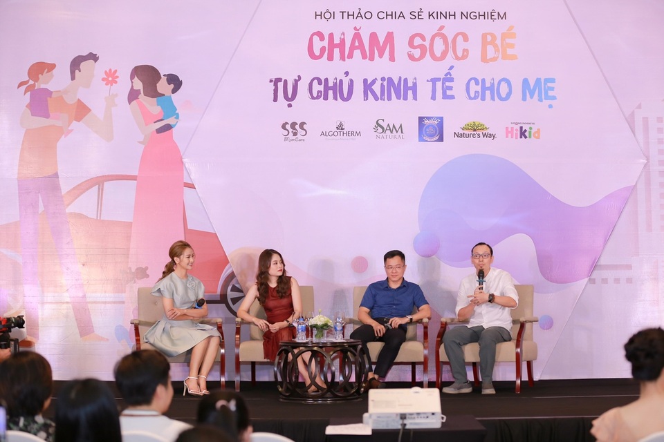 Bộ ba Hằng Túi - Hoàng Cường - Đình Hiệp bật mí bí kíp chăm con khoẻ, mẹ tự chủ kinh tế - 1 Bộ ba Hằng Túi - Hoàng Cường - Đình Hiệp bật mí bí kíp chăm con khoẻ, mẹ tự chủ kinh tế - 1