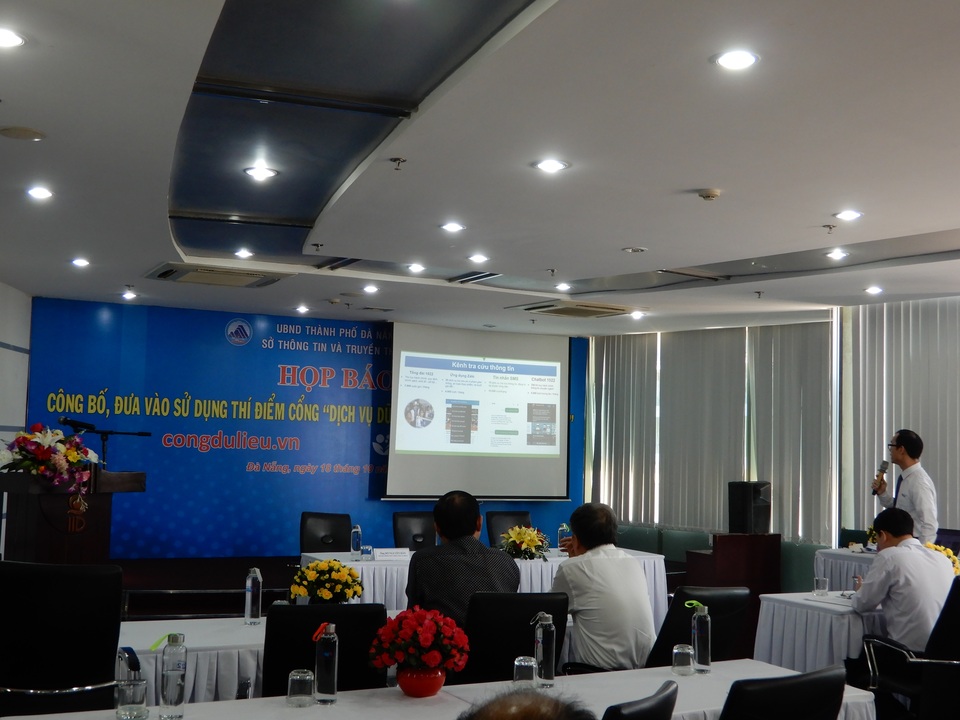 Đà Nẵng thí điểm đưa vào sử dụng Cổng dịch vụ dữ liệu - 1 Đà Nẵng thí điểm đưa vào sử dụng Cổng dịch vụ dữ liệu - 1