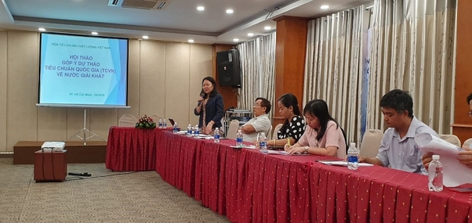 Dự thảo Tiêu chuẩn Việt Nam về nước giải khát: Nhiều băn khoăn - 1