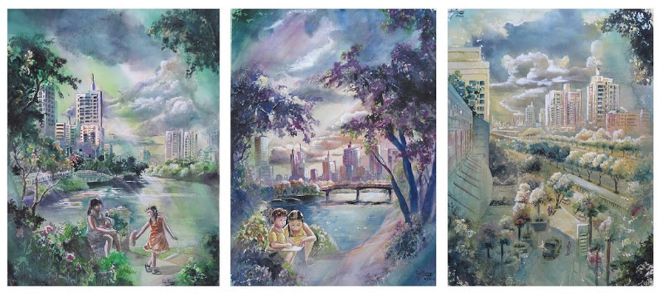 Lan Phương: Con thuyền ngược dòng tìm về với hội họa - 5 Lan Phương: Con thuyền ngược dòng tìm về với hội họa - 5