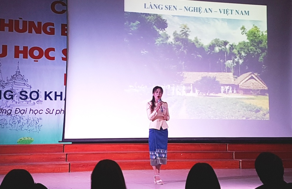 Thú vị xem lưu học sinh Lào hùng biện tiếng Việt - 4 Thú vị xem lưu học sinh Lào hùng biện tiếng Việt - 4