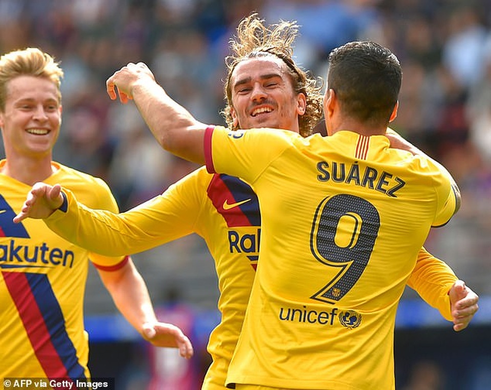 Messi, Suarez, Griezmann cùng lập công, Barcelona đại thắng “3 sao” - 2 Messi, Suarez, Griezmann cùng lập công, Barcelona đại thắng “3 sao” - 2
