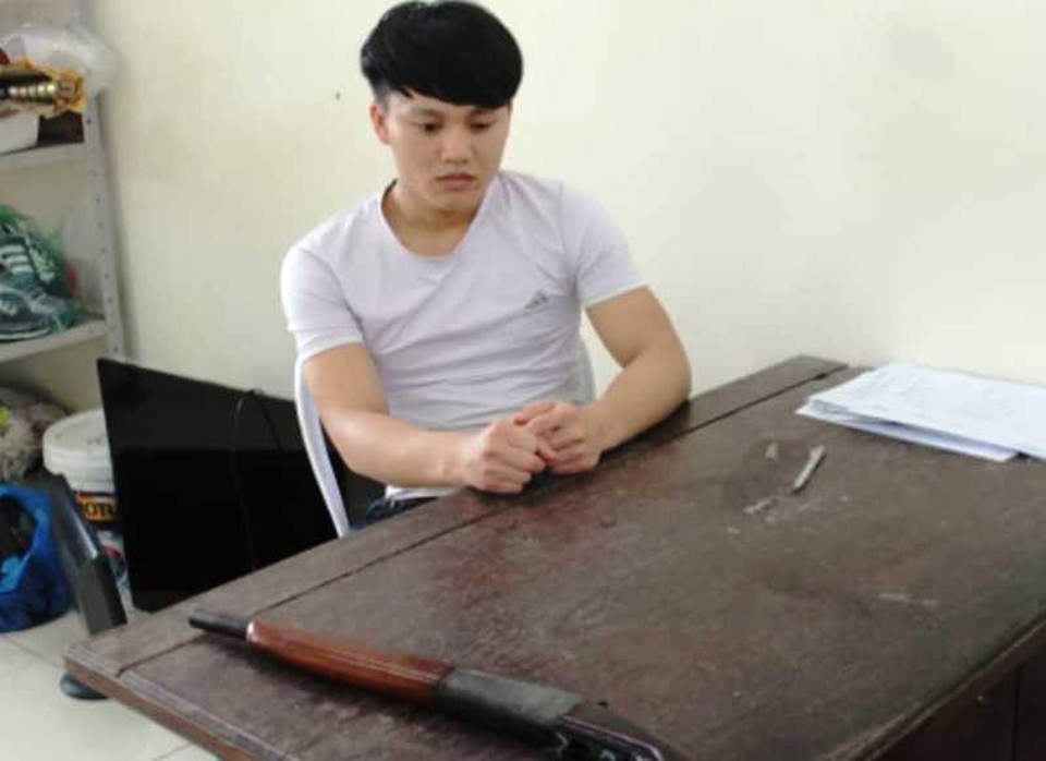 Bắt đối tượng nghi dùng súng hoa cải bắn chết người - 1 Bắt đối tượng nghi dùng súng hoa cải bắn chết người - 1