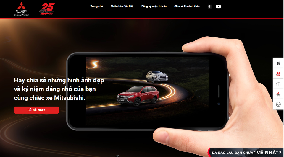 Cuộc thi “Chia sẻ khoảnh khắc cùng Mitsubishi” thu hút cộng đồng tay lái Việt như thế nào? - 1 Cuộc thi “Chia sẻ khoảnh khắc cùng Mitsubishi” thu hút cộng đồng tay lái Việt như thế nào? - 1