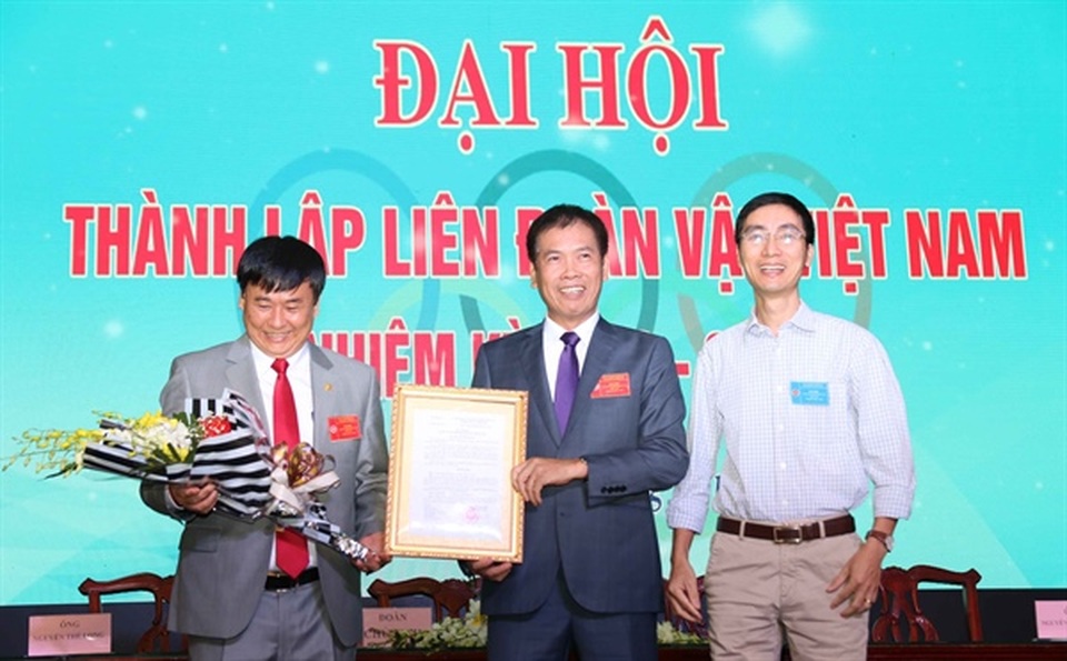 Ông Lý Duy Thanh được bầu làm Chủ tịch Liên đoàn vật Việt Nam - 1 Ông Lý Duy Thanh được bầu làm Chủ tịch Liên đoàn vật Việt Nam - 1