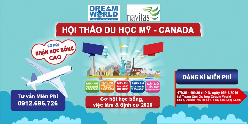 Cơ hội học bổng, việc làm và định cư tại Mỹ - Canada 2020 - 1 Cơ hội học bổng, việc làm và định cư tại Mỹ - Canada 2020 - 1