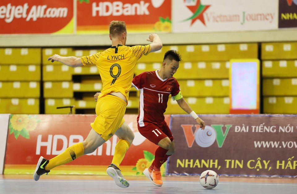 Đội tuyển futsal Việt Nam thắng Australia trong ngày khai mạc giải Đông Nam Á - 1 Đội tuyển futsal Việt Nam thắng Australia trong ngày khai mạc giải Đông Nam Á - 1
