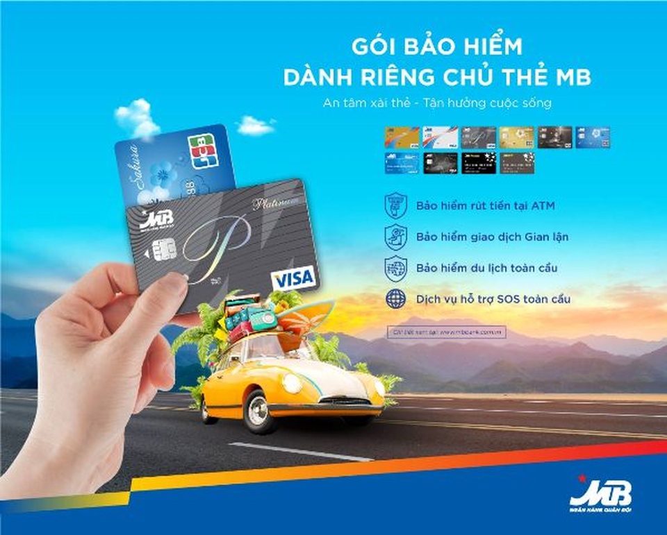 Chủ thẻ MB được bảo hiểm khi gặp rủi ro trong quá trình giao dịch thẻ - 1 Chủ thẻ MB được bảo hiểm khi gặp rủi ro trong quá trình giao dịch thẻ - 1