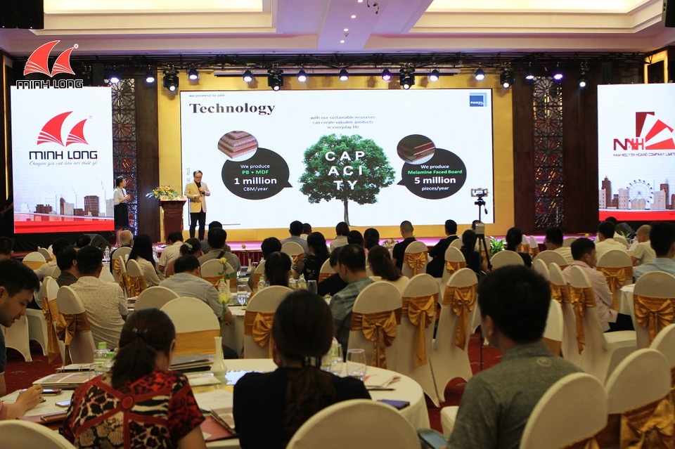Gỗ Minh Long giải đáp những vấn đề “nóng” về gỗ công nghiệp trong hội thảo tại Nghệ An - 2 Gỗ Minh Long giải đáp những vấn đề “nóng” về gỗ công nghiệp trong hội thảo tại Nghệ An - 2