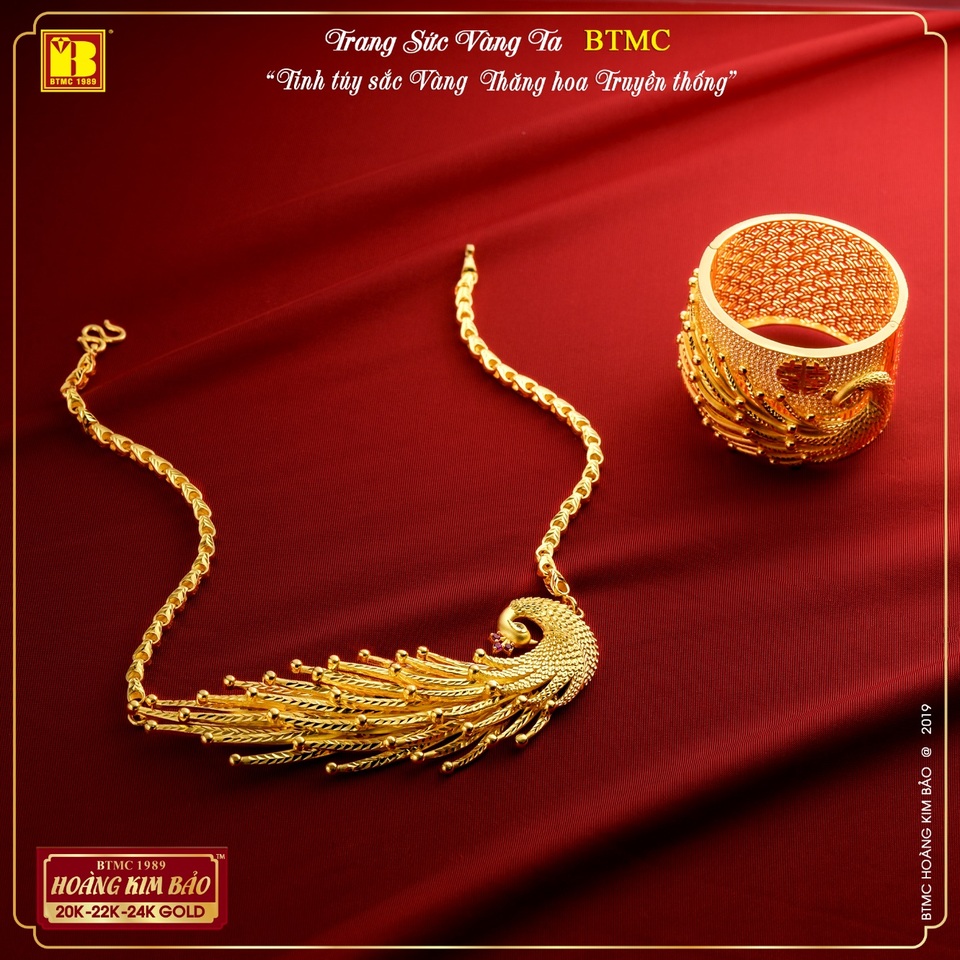BTMC ra mắt BST trang sức vàng ta mới hiện đại siêu bền chắc, đẹp tinh xảo - 1