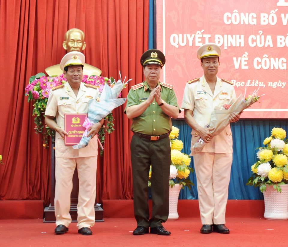 Giám đốc Công an Bạc Liêu làm Cục trưởng Cục Tổ chức cán bộ Bộ Công an - 1 Giám đốc Công an Bạc Liêu làm Cục trưởng Cục Tổ chức cán bộ Bộ Công an - 1