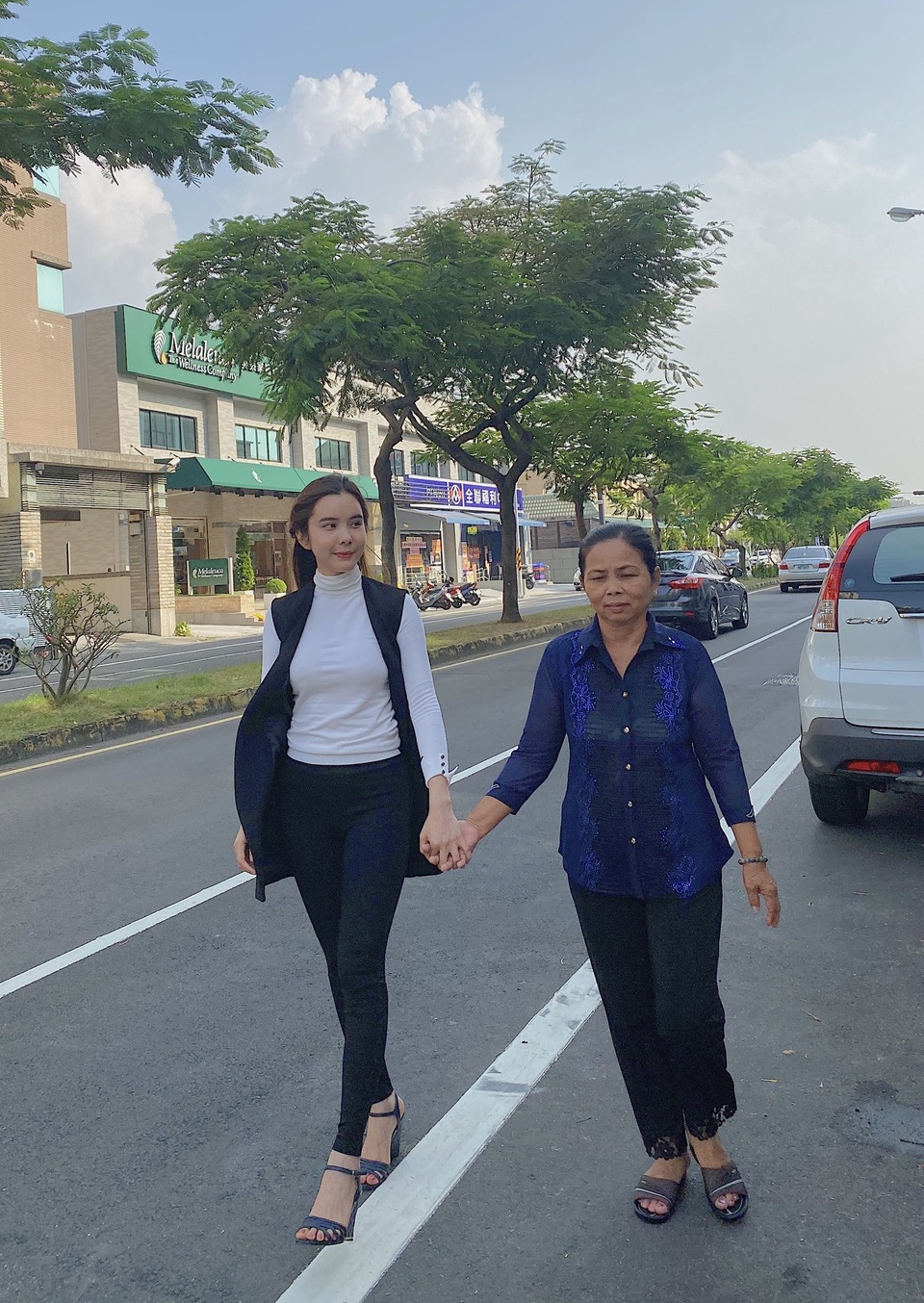 Hoa hậu Huỳnh Vy cùng mẹ khám phá Đài Loan - 4