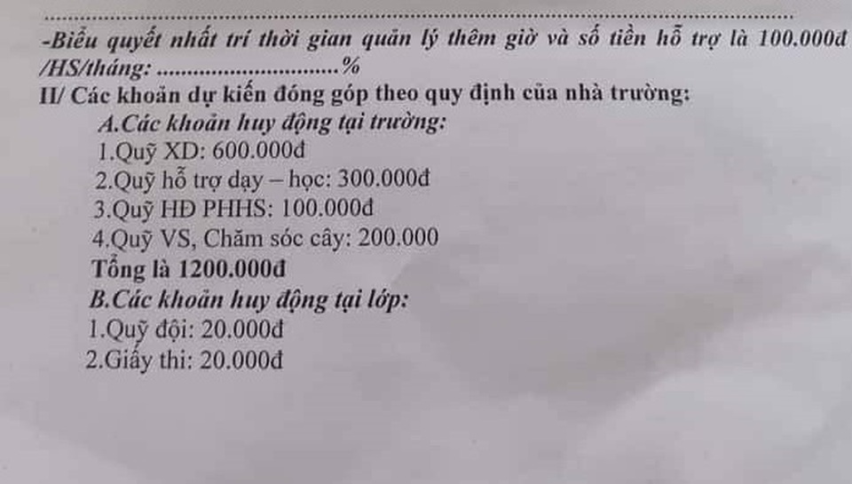 Hàng loạt trường lạm thu vì Phòng GD-ĐT làm ngược quy trình, bỏ quên phụ huynh? - 1 Hàng loạt trường lạm thu vì Phòng GD-ĐT làm ngược quy trình, bỏ quên phụ huynh? - 1