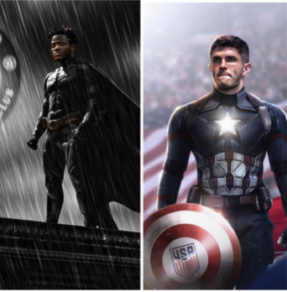 Người hâm mộ phát cuồng với bộ đôi “siêu anh hùng” của Chelsea - 1