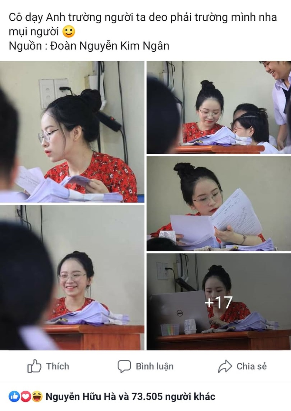 Cô giáo thực tập bất ngờ nổi tiếng với khuôn mặt trẻ như học sinh - 1 Cô giáo thực tập bất ngờ nổi tiếng với khuôn mặt trẻ như học sinh - 1