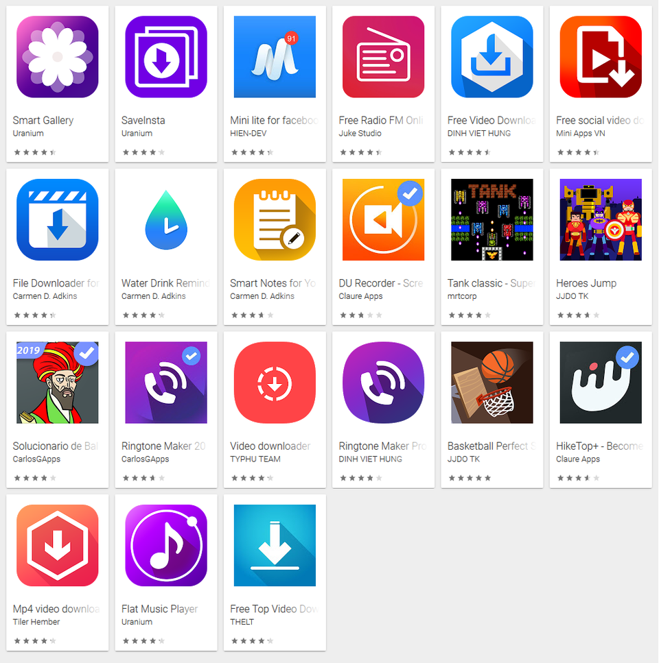 Sinh viên Việt Nam bị phát hiện đăng hàng chục ứng dụng mã độc lên cửa hàng Android - 3 Sinh viên Việt Nam bị phát hiện đăng hàng chục ứng dụng mã độc lên cửa hàng Android - 3