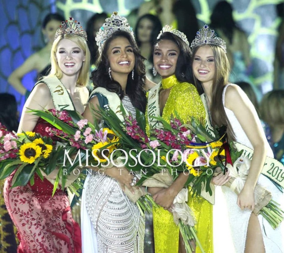 Vẻ đẹp bốc lửa của tân hoa hậu trái đất - 3