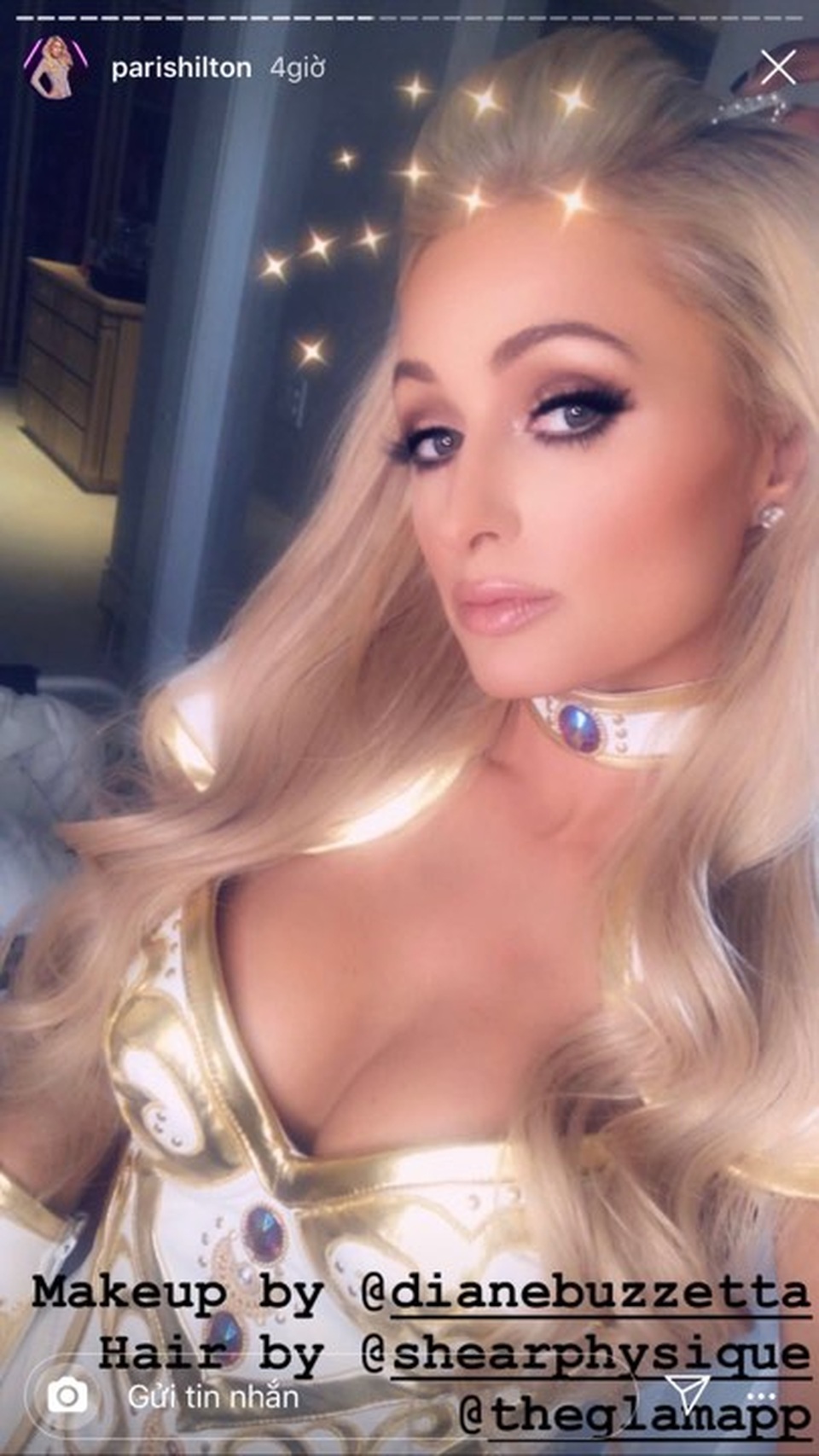 Dàn người đẹp mặc táo bạo tại tiệc Halloween của Paris Hilton - 2