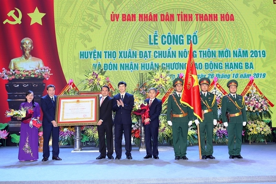 Huyện thứ 4 của Thanh Hóa được Thủ tướng công nhận đạt chuẩn nông thôn mới - 3 Huyện thứ 4 của Thanh Hóa được Thủ tướng công nhận đạt chuẩn nông thôn mới - 3